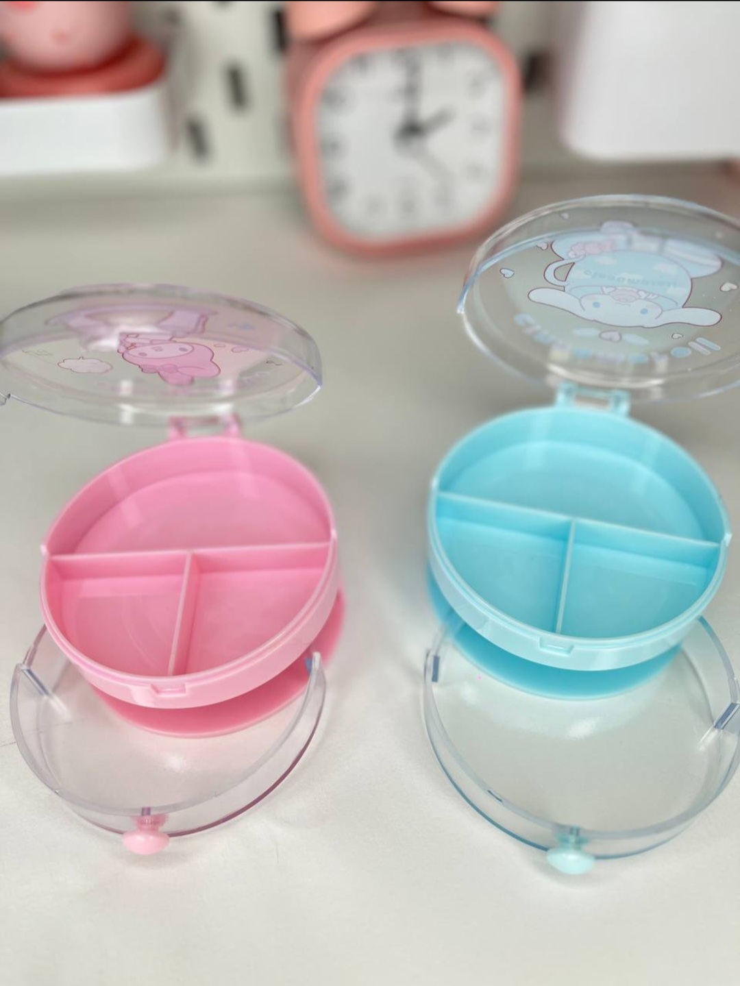 ارگانایزر اکسسوری و لوازم تحریر ۳ قسمته کشو دار سانریو