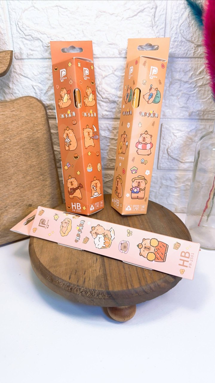 بسته ۱۲ عددی مداد سیاه پرودون سه گوش کاپی بارا