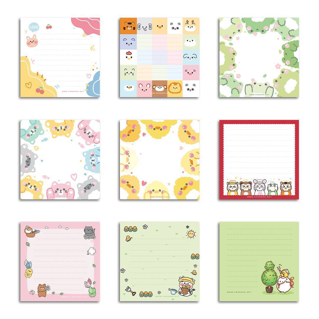 نوت پد ۵۰ برگ پانداک