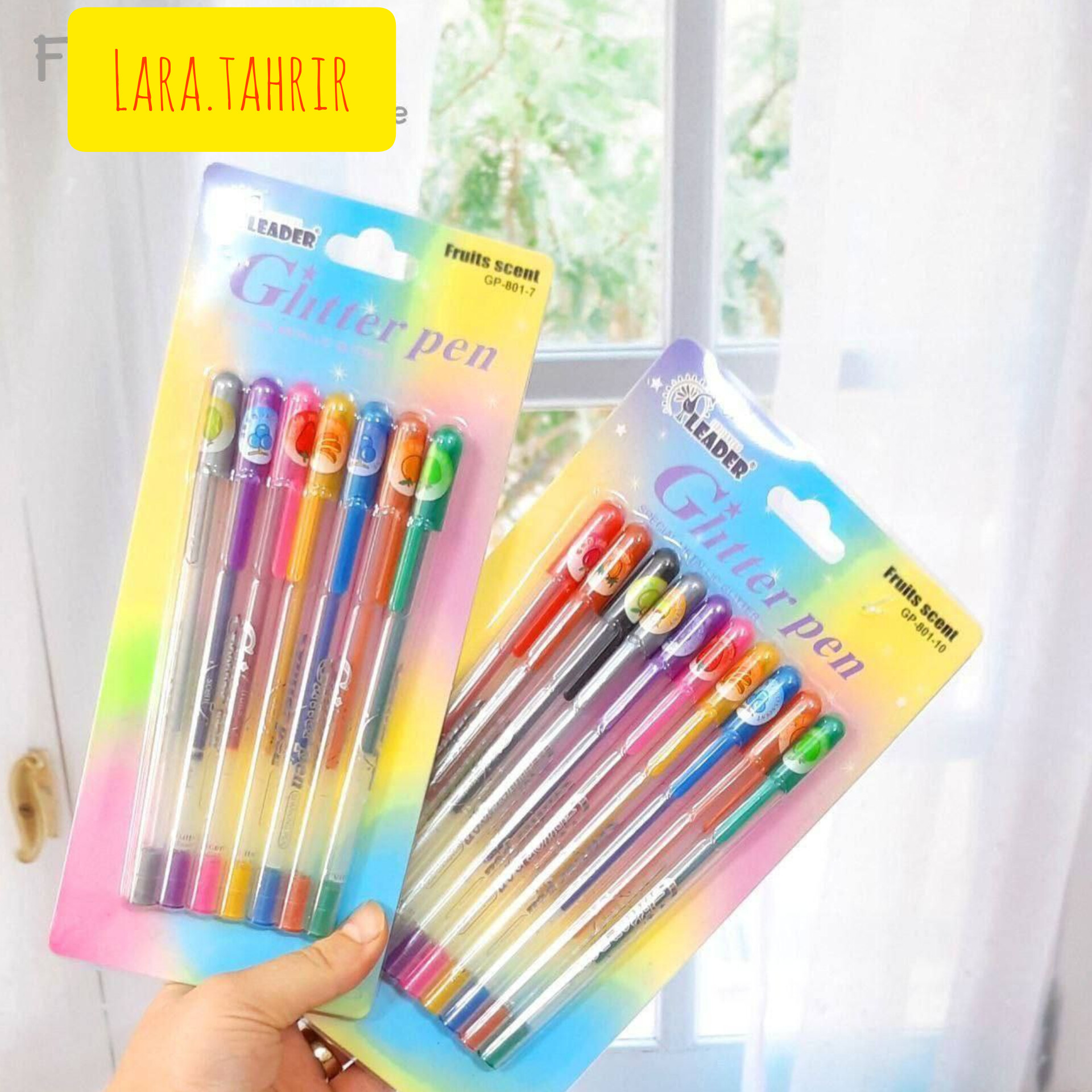 ست ۷ عددی روان نویس اکلیلی میوه ای