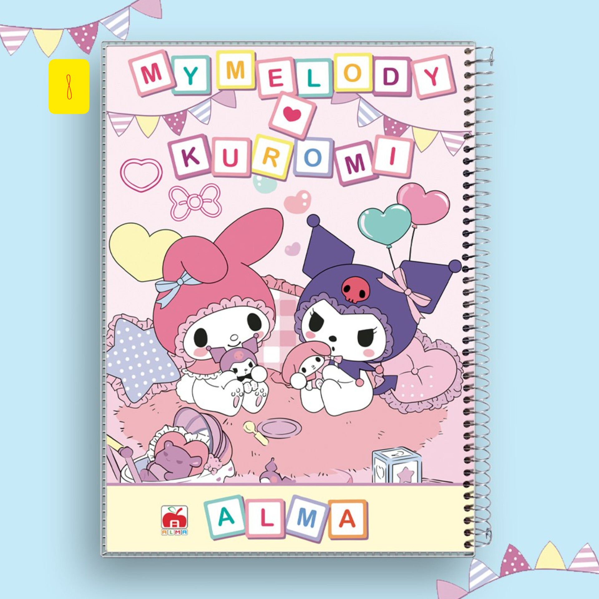 دفتر ۶۰ برگ مجلد  کرومی