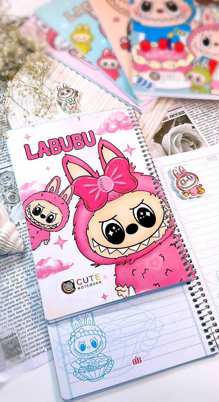 دفتر ۵۰ برگ داخل طرح دار لبوبو