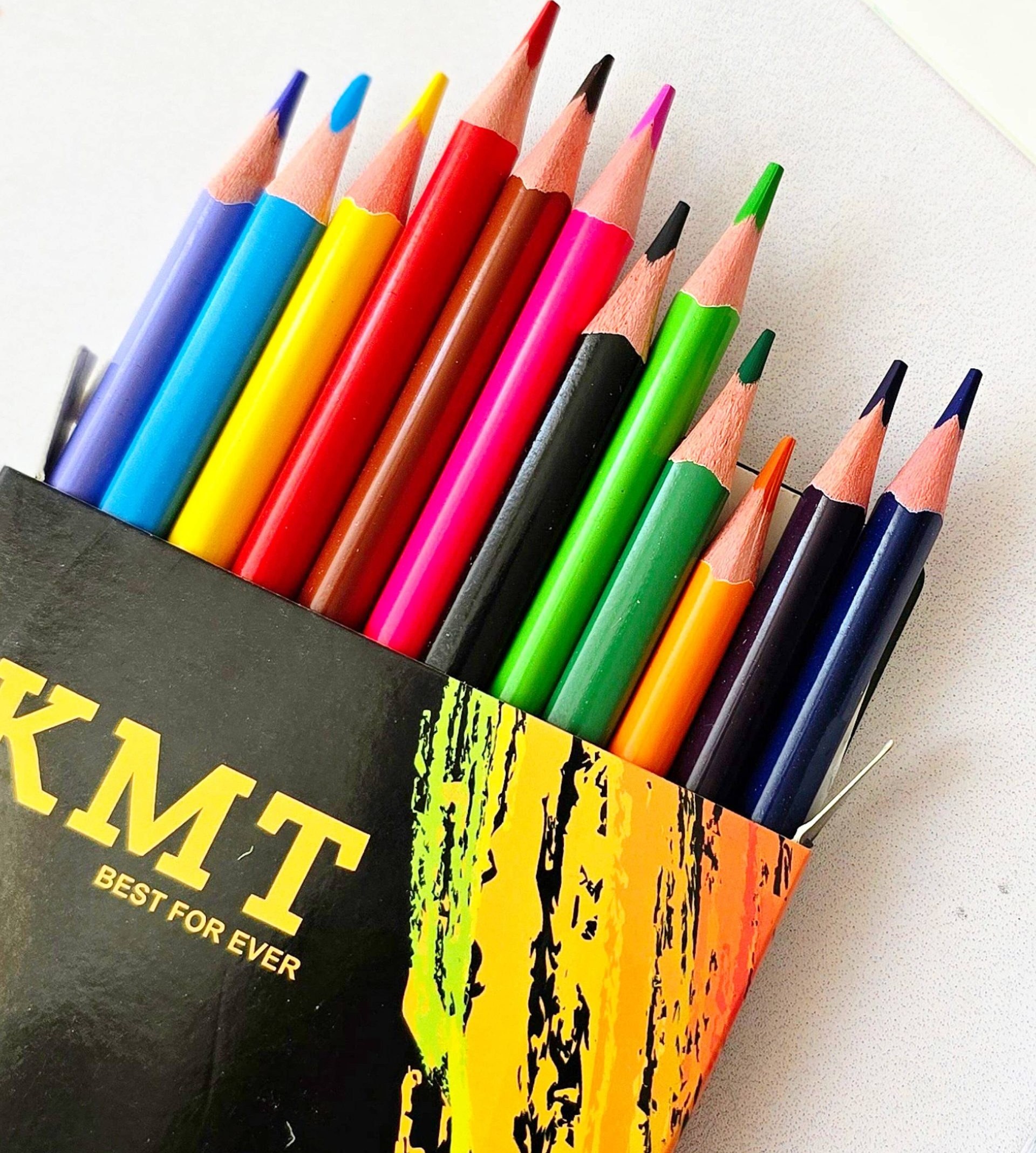 مداد رنگی ۳ گوش Kmt
